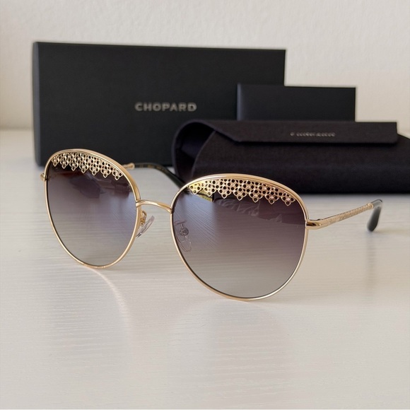 New! Chopard Women Sunglasses, SCHF75S 0300, Authentic main image 5
